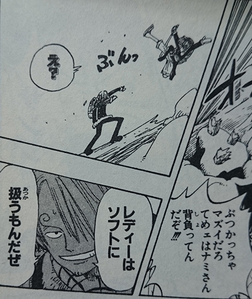 レディーはソフトに扱うもんだぜ